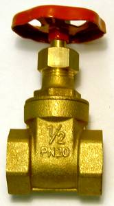 Heavy Duty Brass Gate Valves