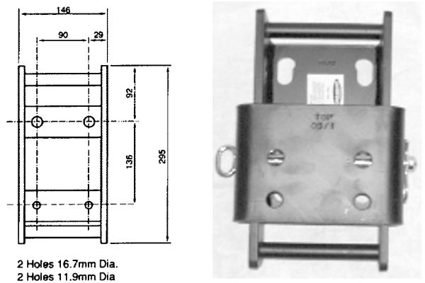 Dixon-Bate Adjustable Coupling - Suitable for adaption to 4WD and commercial vehicles. 150mm (6