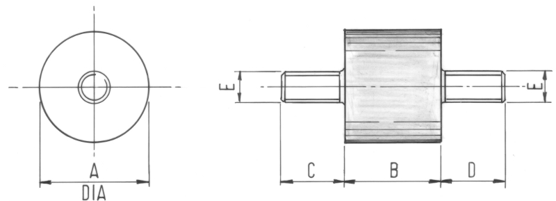 Flexible Rubber Mounting