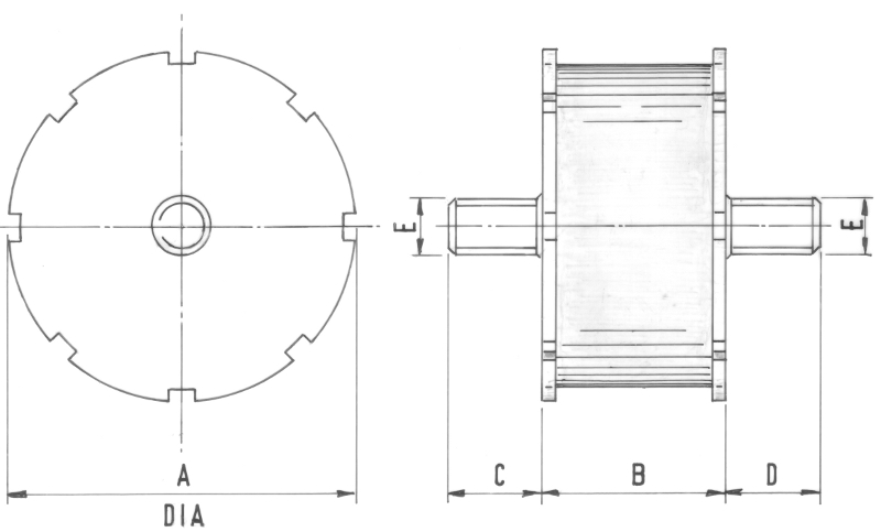 Flexible Rubber Mounting