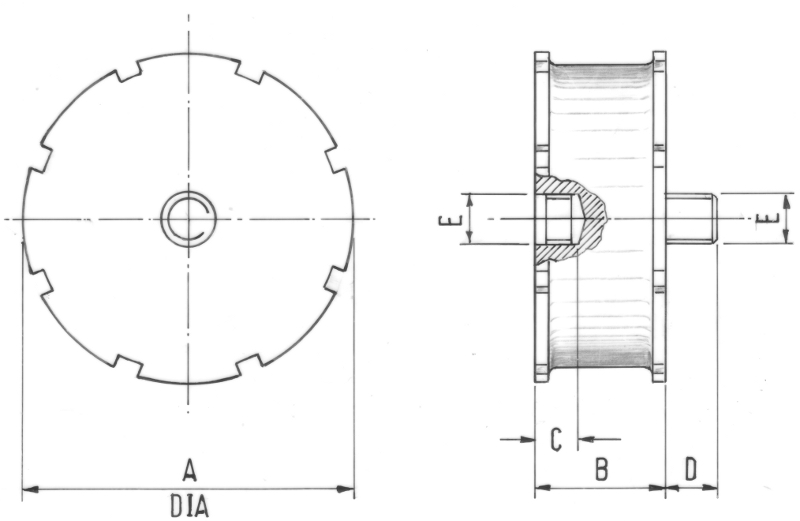 Flexible Rubber Mounting