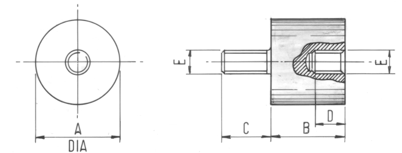 Flexible Rubber Mounting